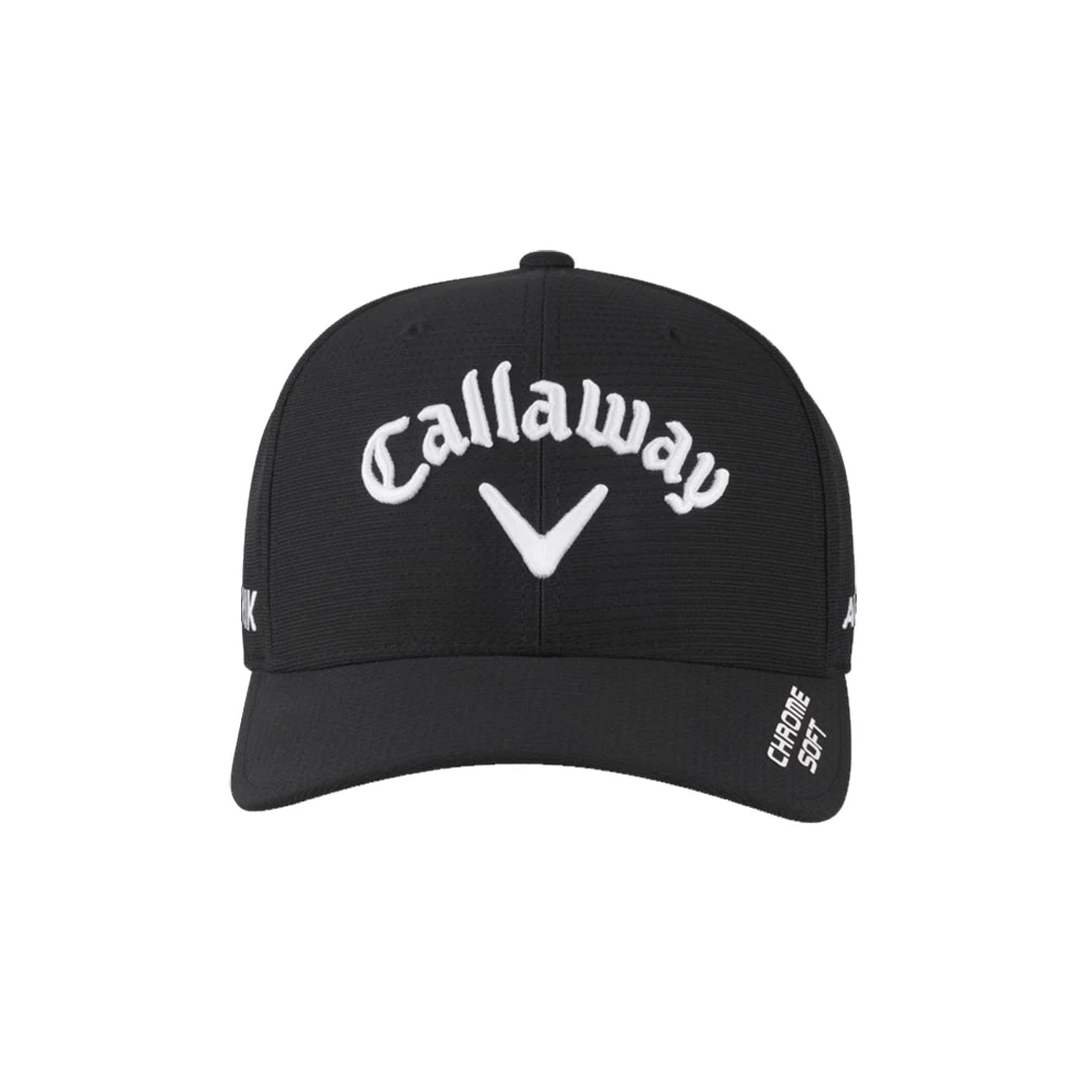 Callaway Tour Authentic FlexFit Black Mens Hat - Image 3