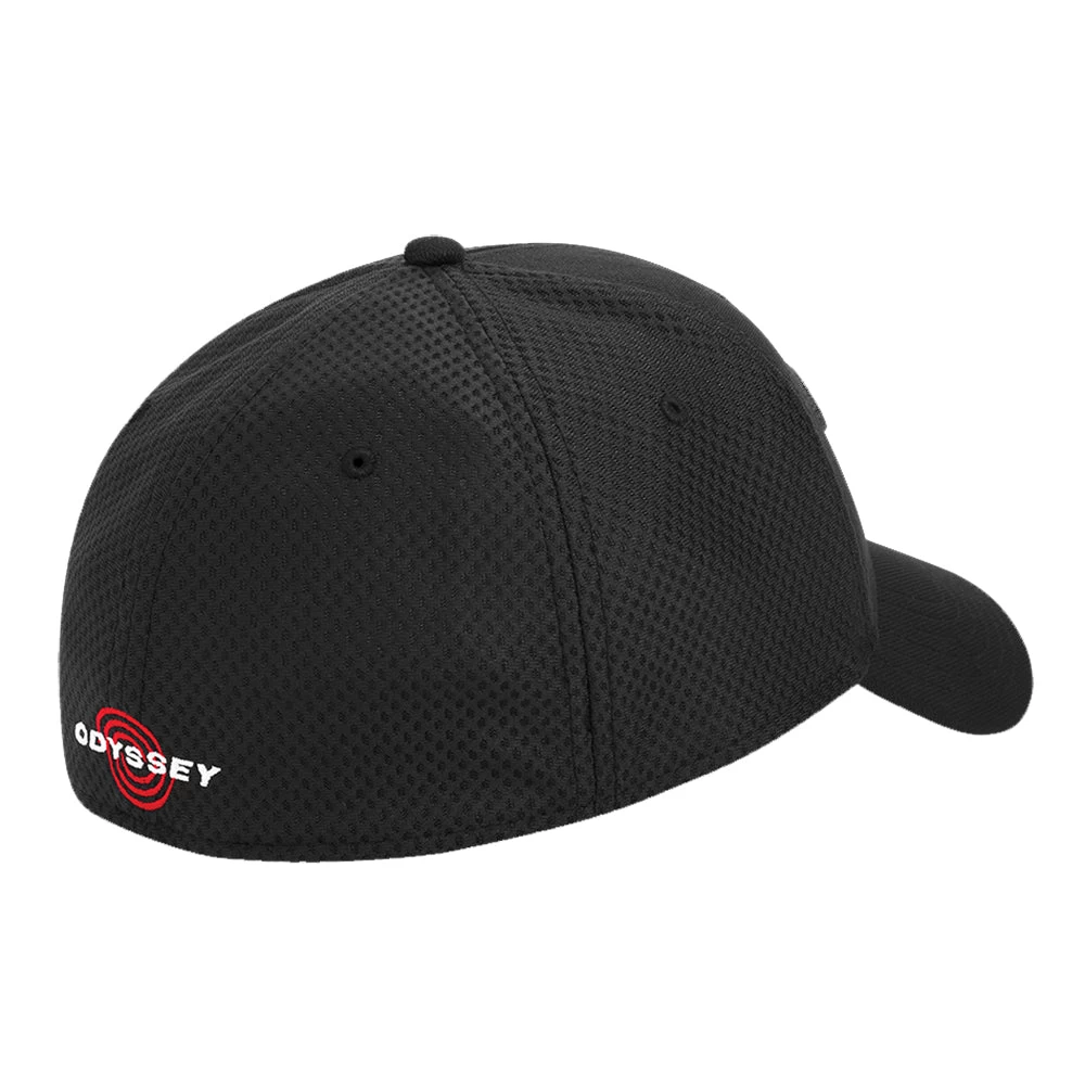 Callaway Mesh Fitted Black Charcoal Mens Cap - Image 2