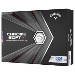 Callaway Chrome Soft X Triple Track Golf Balls - Dozen